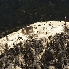 Flugwegposition um 10:03:16: Aufgenommen in der Nähe von Ravne na Koroškem, Slowenien in 2262 Meter